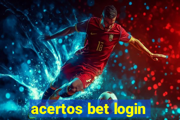 acertos bet login